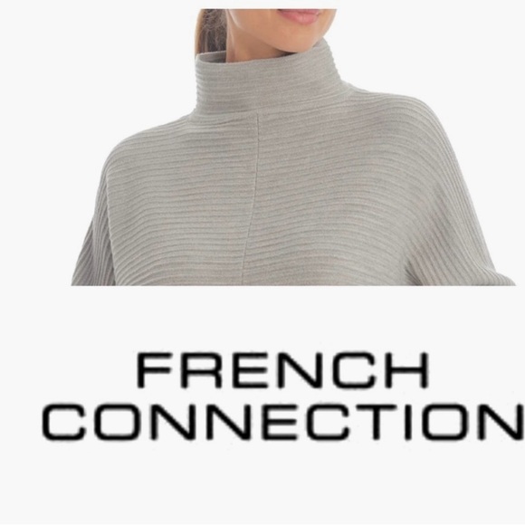 New French Connection Mock Neck Sweater - Picture 1 of 3